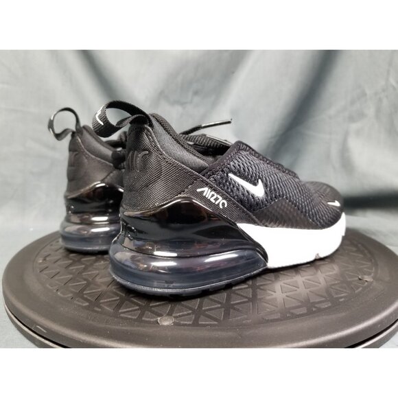 Nike Kids Air Max 270 (PS) Sneakers Mesh Black White Size 1.5Y NEW NO BOX! - Picture 8 of 11